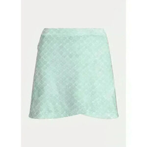NEW RLX Golf Ralph Lauren Women's XL 17" Faux-Wrap Stretch Jersey Skort NWT $148
